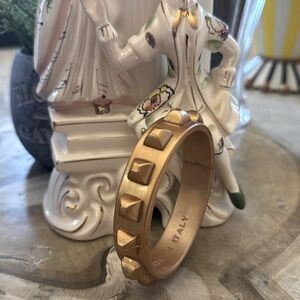 CARMEN SOL Gold Studded Bracelet